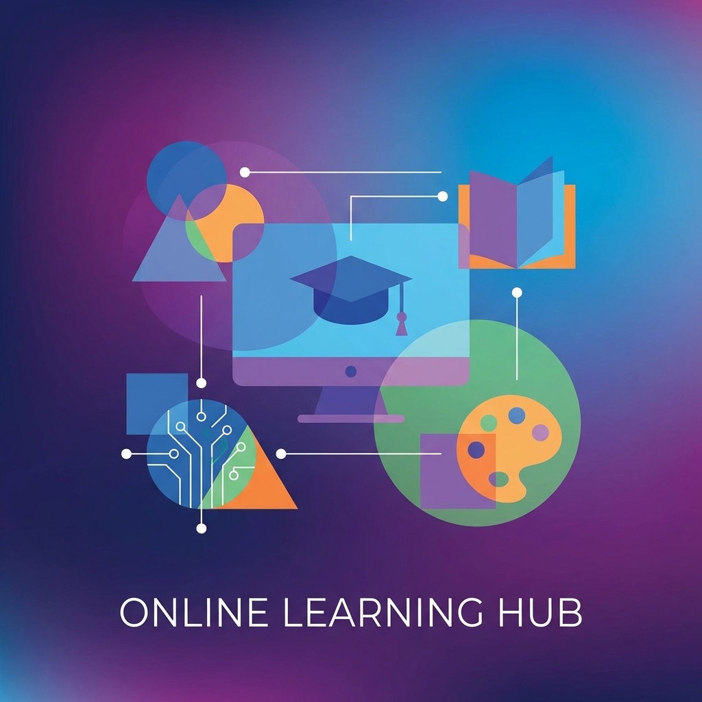 Online learning illustration