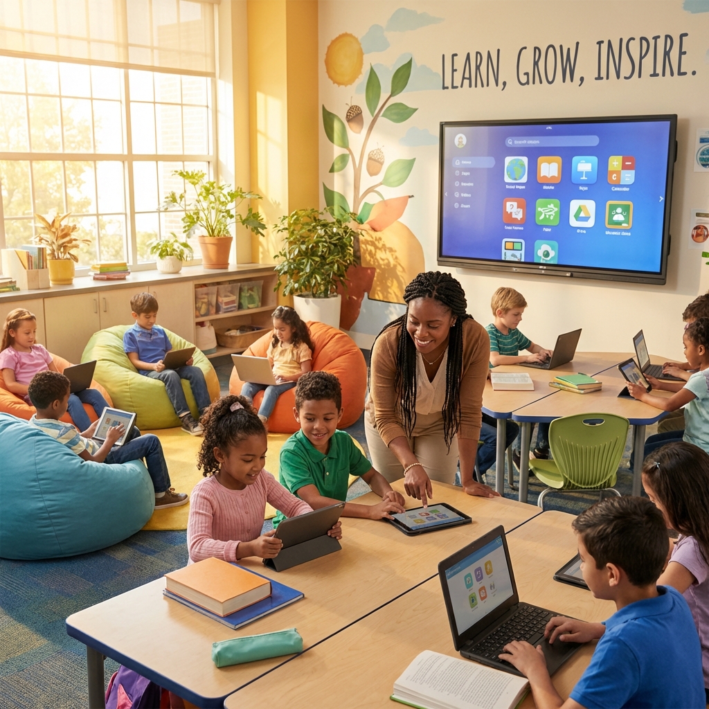 Modern education environment